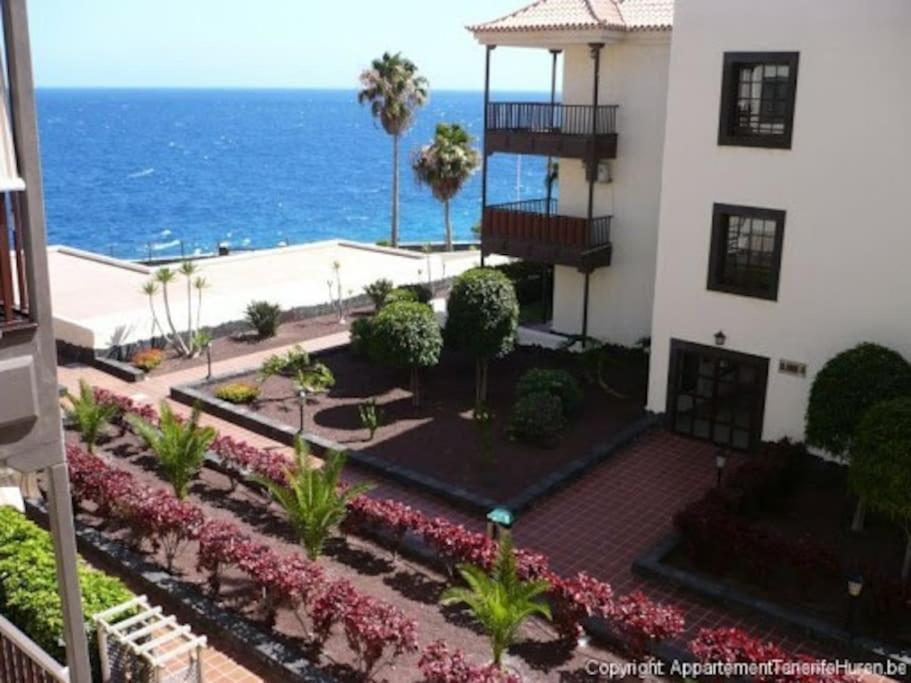 Amazing Seaview Balcon Del Mar Glass Veranda Costa Del Silencio Extérieur photo