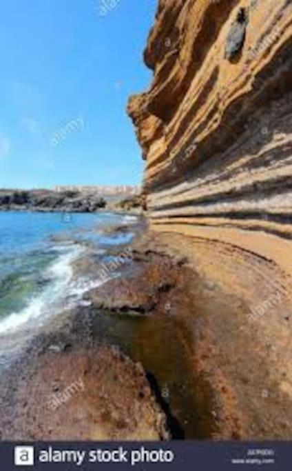 Amazing Seaview Balcon Del Mar Glass Veranda Costa Del Silencio Extérieur photo