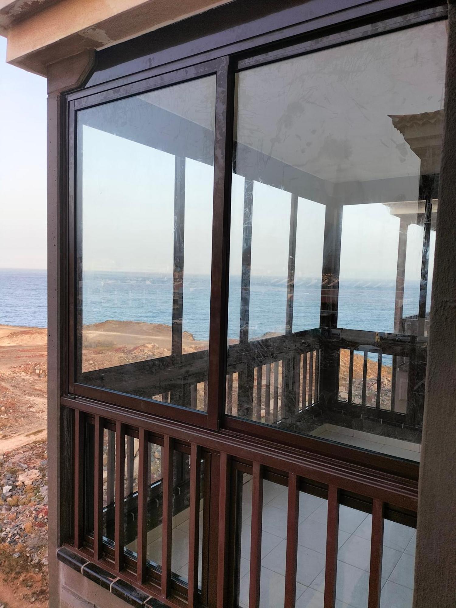 Amazing Seaview Balcon Del Mar Glass Veranda Costa Del Silencio Extérieur photo